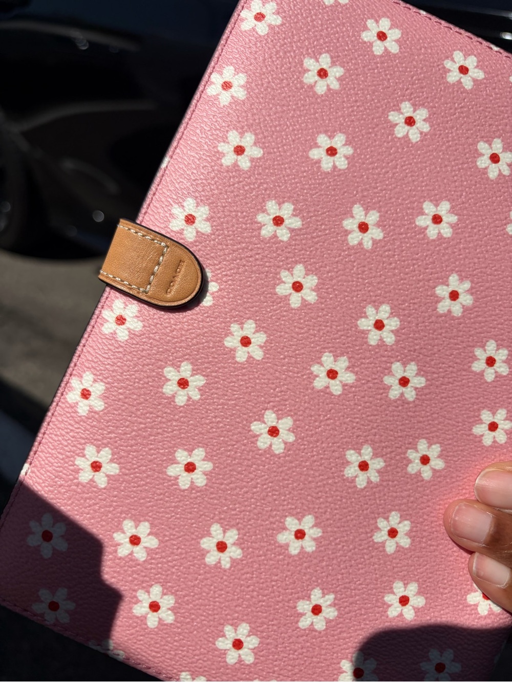 Coach Pink Floral Notebook/Planner - Picture 3 of 5